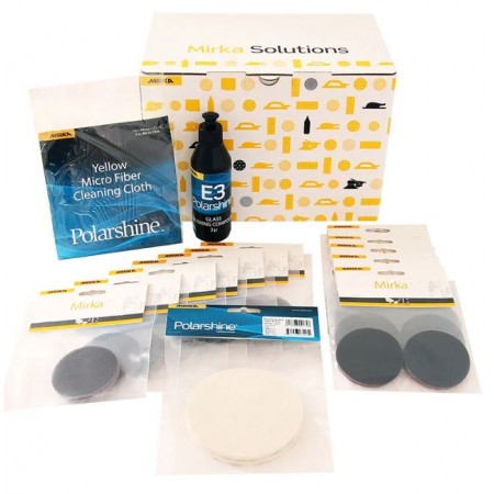 Mirka® - Glass Polishing Kit Ø 77 mm